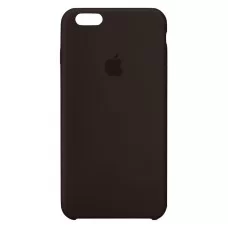 Силиконовый чехол Apple Silicone Case Dark Brown для iPhone 6 (копия)